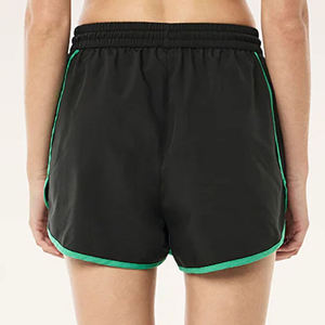 Shorts de sport respirants en maille pour femmes, taille élastique, anti-transparence, en spandex, grandes tailles - Product Image 6