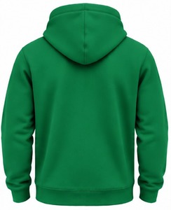 Sudadera con Capucha Personalizada con Gráficos, Estilo Urbano, Talla Grande, para Hombre, Color Verde, Corte Regular - Product Image 3