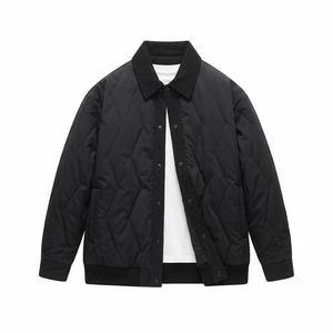 Veste matelassée unisexe oversize camouflage formelle, vêtement d'extérieur printemps, logo personnalisé disponible, veste décontractée urbaine chaude - Product Image 4