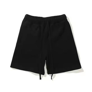 Men's Fitness Training Casual Shorts Lightweight Solid <b>Canvas</b> <b>Plain</b> Dyed Drawstring Side Pockets Quick Dry OEM Custom Made - Product Image 2