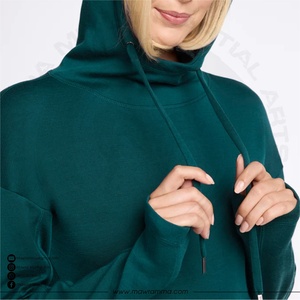 เสื้อมีฮู้ดผ้าฝ้ายขนแกะขนาดใหญ่พิเศษสำหรับทุกเพศและฤดูหนาวเสื้อมีฮู้ดผ้าคอตตอน100% พิมพ์ลายดิจิตอลแบบกำหนดเองโลโก้อินเทรนด์ - Product Image 2