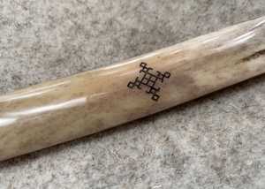 เครื่องมือสานผ้าทำมือจากกระดูกกวางธรรมชาติแกะสลักสำหรับงาน DIY - Product Image 5