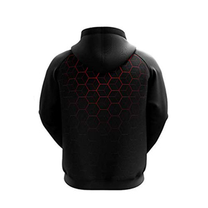 Sweat-shirt à capuche polaire personnalisé pour homme, prix de gros abordable, idéal pour l'hiver, style streetwear uni et chaud - Product Image 2