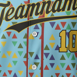 Maillots de baseball imprimés sur demande, maillot de sport à manches courtes, personnalisable avec le nom de l'équipe, kit uniforme de softball - Product Image 4