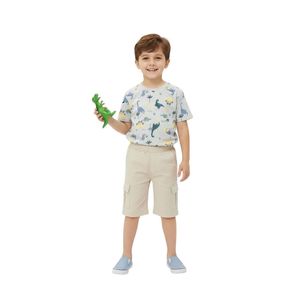 T-shirts à imprimé graphique pour garçons, t-shirts personnalisés pour enfants, col rond, manches courtes, style décontracté d'été, t-shirts modernes pour tous les jours - Product Image 2