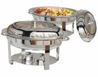Chauffe-plat économique en acier inoxydable pour restaurant, ensemble buffet, contrôle numérique intelligent, efficacité énergétique A++, pour la restauration et l'hôtellerie
