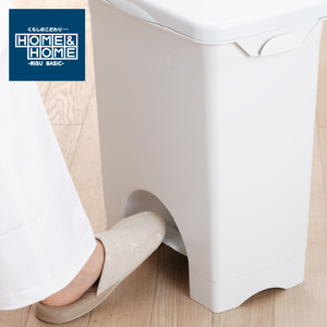 Nhựa đạp rác có thể màu xám với móc và túi chủ Step-on Thùng rác cho nhà và văn phòng sử dụng - Product Image 5