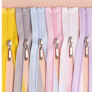 Wholesale Hot Sale No.3 Open-End Nylon <b>Zipper</b> Metal <b>Zipper</b> for Hoodie and Home Textiles - Product Image 1