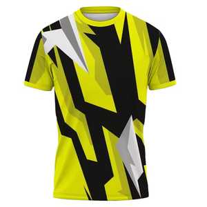 Camisetas de sublimación para hombre, precios razonables, nueva llegada, secado rápido, tela suave, transpirable, corte regular. - Product Image 5
