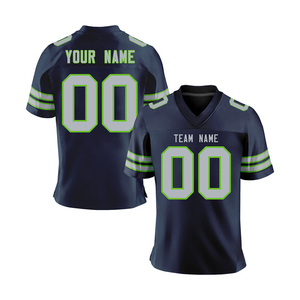 Custom Maroon Gold American Football Jersey V-Neck Short Sleeve Mesh Breathable 100% Polyester Sublimated Print Front Team <b>Name</b> - Product Image 2