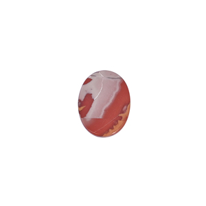 Piedra Preciosa Suelta de Jaspe Rojo, Forma Ovalada, 17.40 Quilates, 22x16mm - Product Image 5