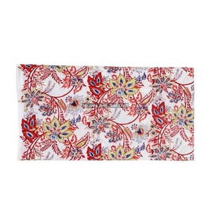 Tela de algodón suelta para correr con estampado Floral, tinte Natural ecológico para vestidos de niños, fundas para cortinas, Sanganeri - Product Image 1