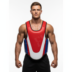 Protector de Pecho para Artes Marciales para Adultos con Logotipo de Marca Personalizado, Costuras Reforzadas, Malla Transpirable y Secado Rápido para Karate y Taekwondo - Product Image 3