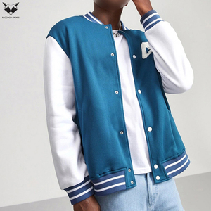 Blousons universitaires et blousons bomber pour hommes, nouveau design respirant, style unique aux couleurs contrastées, meilleur fournisseur - Product Image 4
