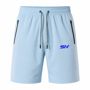 Shorts de sport modernes pour hommes, pour la gym, le crossfit, l'entraînement, les activités quotidiennes, avec contrôle de l'humidité et antibactériens. - Product Image 1
