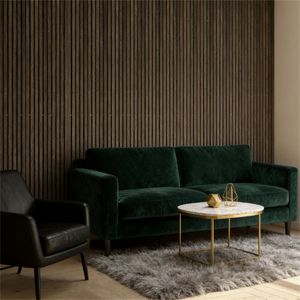 Pannelli Decorativi da Parete in Legno di Noce, Pannelli Fonoassorbenti per Soggiorno e Divani - Product Image 4