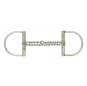 บิตม้าแบบ D-Ring สแตนเลสแบบใหม่ อุปกรณ์ขี่ม้าระดับมืออาชีพ ขายส่งบิตสำหรับกีฬาขี่ม้า - Product Image 3