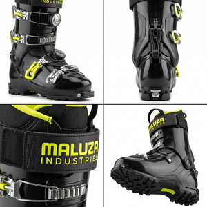 Botas de Esquí para Hombre MALUZA INDUSTRIES B2B con Logotipo Personalizado, Forro Polar Resistente al Frío, Calzado de Esquí Alpino Grueso y Duradero - Product Image 6