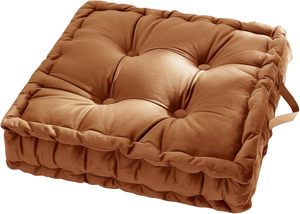 Square Woven Velvet Eco-Friendly <b>Chair</b> Seat Cushion Polyester Cover Cotton Filled Customizable Quilted <b>Pads</b> Ties Home Hotel - Product Image 2