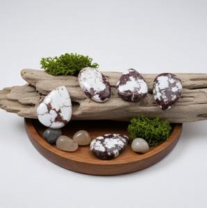 Cabujón de magnesita natural de caballo silvestre, piedra preciosa suelta, formas y tamaños variados, suministro de joyería premium - Product Image 1