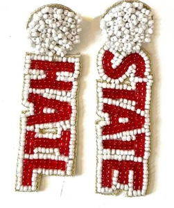 Pendientes Colgantes con Cuentas de Águilas para Mujer, Chapados en Oro, Aleación con Patrón de Letras, Joyería de Fiesta, Estilo Moderno - Product Image 4