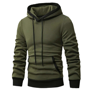 เสื้อฮู้ดดี้แบบสวมหัว ยูนิเซ็กซ์ สไตล์ลำลอง ผ้าฝ้าย 100% ปักลาย พร้อมเชือกผูก ปรับได้ แขนยาว - Product Image 1