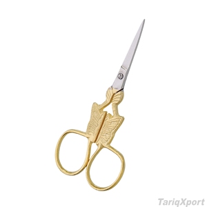 Ciseaux à cuticules professionnels en acier inoxydable, lame incurvée et aiguisée, pour droitiers, logo personnalisé, outil de manucure et de soin des ongles pour usage en salon - Product Image 2