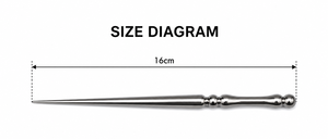 Aiguille à broder multifonction en acier inoxydable de 16 cm pour le point de croix, le point d'œillet et les travaux manuels DIY OEM - Product Image 4