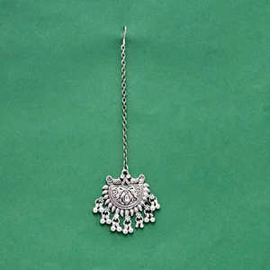 Tikka classique de placage oxydé pour couvre-chef de mariée - Product Image 1