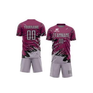 Ropa Deportiva Cómoda, Uniforme de Fútbol para Hombre, 100% Poliéster, Uniforme de Fútbol Personalizado para Hombre - Product Image 2