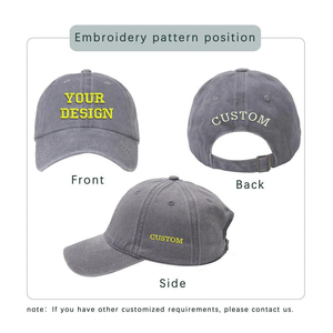 Gorra de Béisbol Personalizada Bordada para Papá, Logotipo Personalizado, 100% Algodón, Ajustable, para Despedida de Soltera, Estilo Casual - Product Image 5