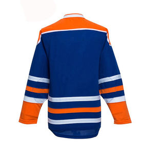 Vêtements de sport décontractés pour l'extérieur, ensembles d'uniformes de hockey sur glace, maillots et shorts à manches longues pour le hockey sur glace, unisexes - Product Image 5