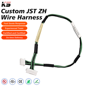 Rangkaian Kabel Konektor Jst Zh Kustom untuk Papan Sirkuit Peralatan Elektronik dan Catu Daya - Product Image 1