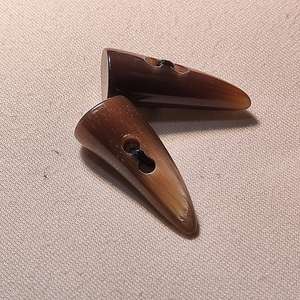 Botón de Cuerno de Búfalo Ecológico, Pulido, Religioso, Duradero, Hecho a Mano, de Primera Calidad, para Chaqueta, Diseño Minimalista, Artesanía Natural - Product Image 2
