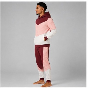 High Quality Men's Slim Fit Sportswear Track Suit Custom Cotton Customized Made Gym Fitness Men Tracksuits Custom - Product Image 2