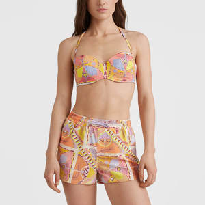 Shorts de plage taille haute pour femmes – Meilleur prix, en toile respirante, imprimés sur mesure, nouvelle collection, vente en gros - Product Image 1