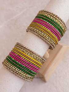 Fashion Trendy Islamic Jelly Bangles Set for Women Transparent Colorful Stackable <b>Bracelets</b> Lightweight Wedding Jewelry Gift - Product Image 2