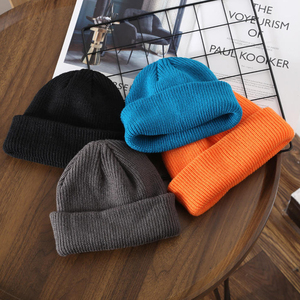 Unisex Warm Knitted Beanie <b>Hat</b> <b>Winter</b> Stretch Cuffed Cap for Outdoor Sports Casual Streetwear Wear - Product Image 5