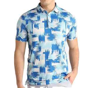 Camiseta Polo Sublimada de Primera Calidad para Hombre, Ropa de Verano Ligera y Transpirable, Estilo Informal para Uso Diario - Product Image 1