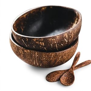 Tazón de Coco Orgánico 100% Natural Hecho a Mano, Tazón para Smoothies, Açaí, Buddha Bowl, Ensaladera para Cocina y Comedor - Product Image 1
