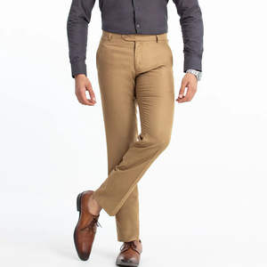 Nouveau pantalon habillé slim à rayures pour homme – Formel, décontracté, de bureau – Coupe ajustée, design élégant en tissu – OEM ODM - Product Image 2