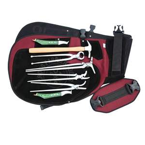 Kit de Herrador de Alta Resistencia con Martillo para Clavos, Separador de Cascos, Delantal de Trabajo, Herramienta para Fijar Clavos de Cocodrilo y Cuchillo para Recortar Lazos - Product Image 1