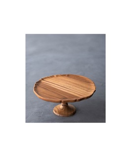 Soporte para Pastel de Madera Multiusos, Construcción Resistente, Hecho a Mano, Estilo Moderno Antiguo, para Presentación de Repostería, Uso en Ocasiones Especiales - Product Image 6