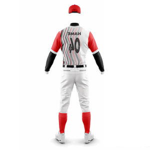 Custom Factory-Made Uniform Sets Softball Breathable Quick Dry Uniform Personalized Club Team PLayer <b>Baseball</b> Uniform Kits - Product Image 6