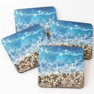 <b>Waterproof</b> Decorative Resin Coasters Round Pink Glitter <b>Silicone</b> Coaster Non-Slip Eco-Friendly Table Mat Glam Design Coaster - Product Image 5