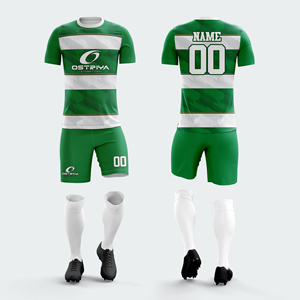 Uniforme de Fútbol para Hombre con Logotipo y Color Personalizados, Último Modelo, Precio Razonable, Cuello Redondo, MOQ Bajo - Product Image 4