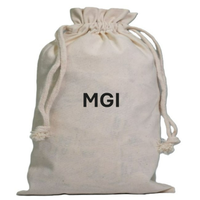 Sac à cordon écologique 100% coton biologique, en lin recyclé, petit sac en toile de mousseline réutilisable, imprimé en sérigraphie, prix abordable