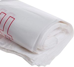 ถุงพลาสติก/ถุงเสื้อยืด/ถุงช้อปปิ้ง/ถุงใส่ของชำแบบใช้แล้วทิ้ง ขอบคุณ - Product Image 3