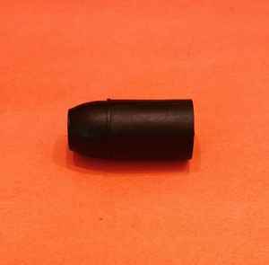 Portalámparas CE E14 negro liso con rosca de plástico - Product Image 1