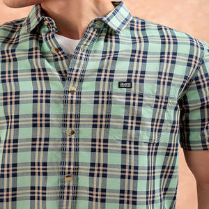 2023 mode Poly hommes Floral à manches courtes soie décontracté plage été chemise hawaïenne - Product Image 3